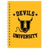 Libreta Cuartilla Devils University